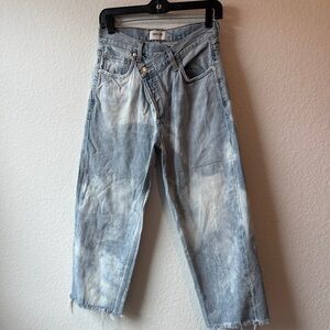 AGOLDE Criss Cross Jeans